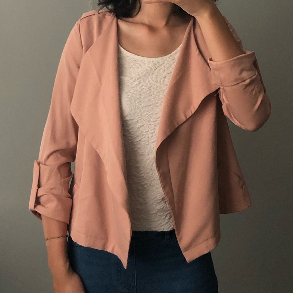 Boutique 1861 blazer. Pink. US S.